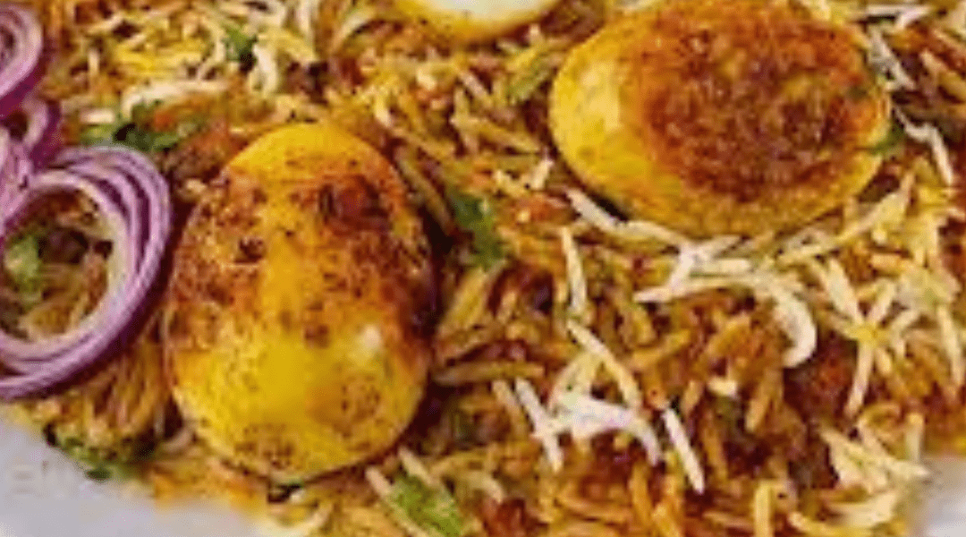 egg biryani