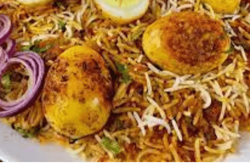 egg biryani