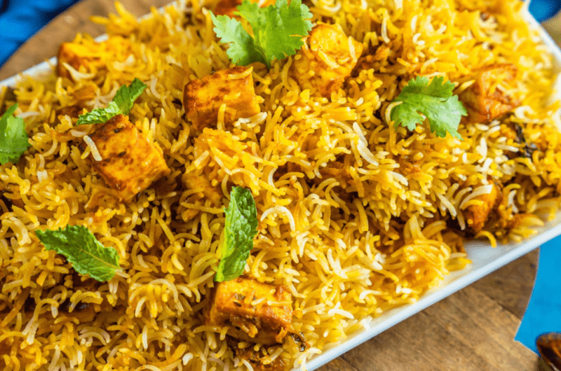 paneer biryani