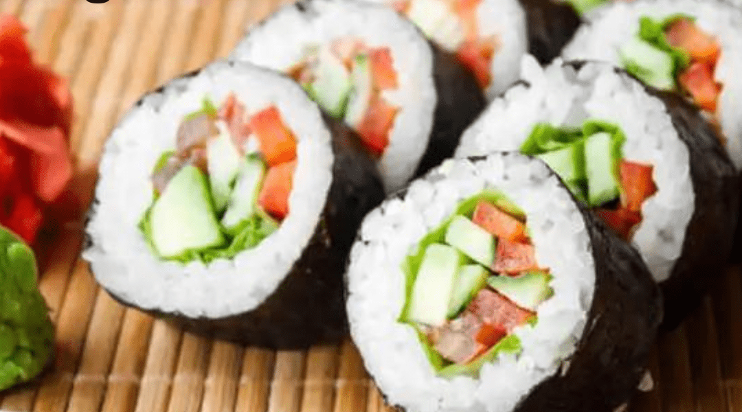 veg sushi