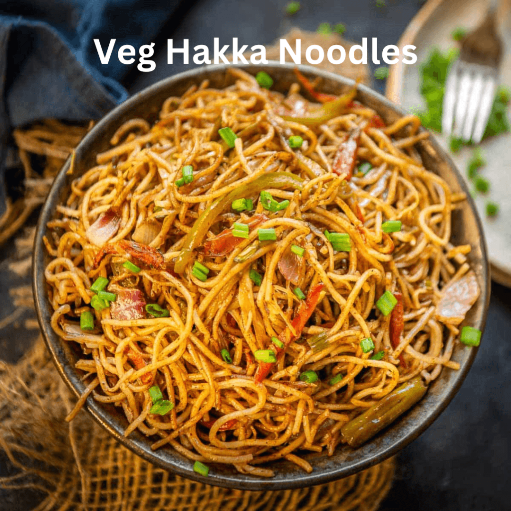 Veg Hakka noodles