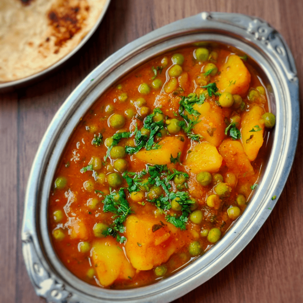 Aloo matar ki sabzi