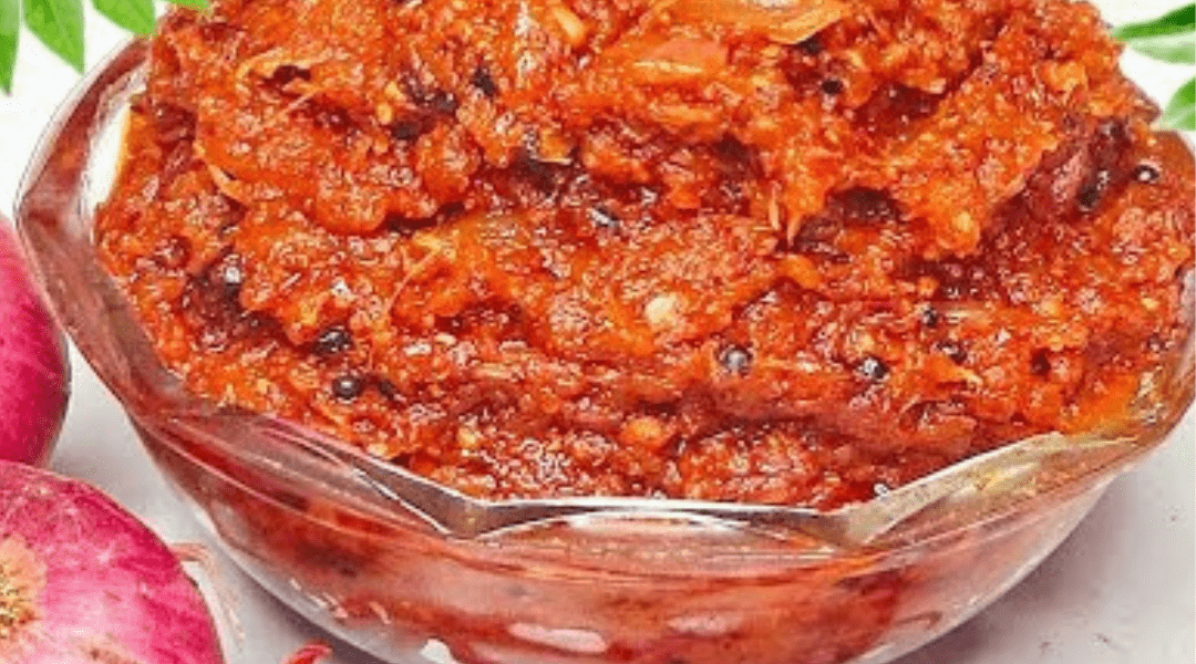 Pyaj / Onion Chutney